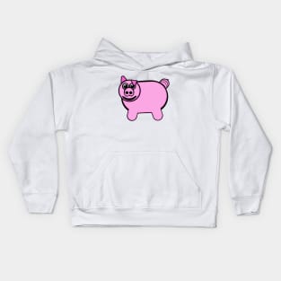 Stuffed Pig Kids Hoodie